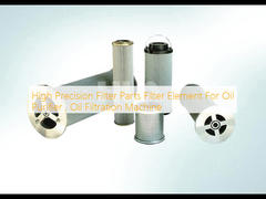 High Precision Filter Parts Filter Element For Oil Purifier , Oil Filtration Machine