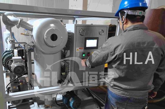 135KW Θερμαντική ισχύς Ψυχρό μετασχηματιστή χάλυβα καθαριστικό λάδι Μηχανή καθαρισμού πετρελαίου