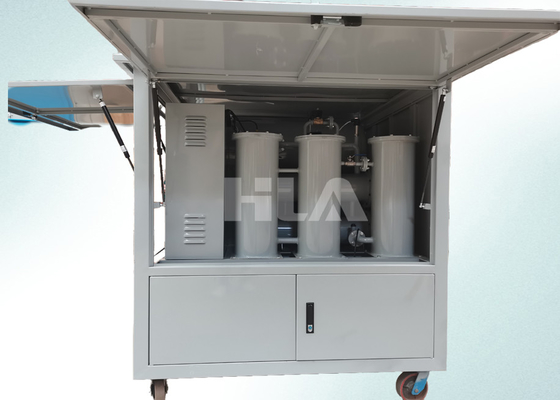 1800-18000 L/h ροή PLC Πλήρως αυτόματο σύστημα διήθησης πετρελαίου μετασχηματιστή για βέλτιστο καθαρισμό