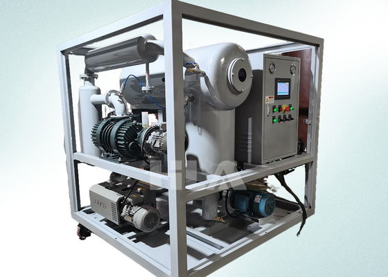 1800-18000 L/h ροή PLC Πλήρως αυτόματο σύστημα διήθησης πετρελαίου μετασχηματιστή για βέλτιστο καθαρισμό