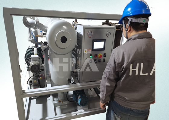 1800-18000 L/h ροή PLC Πλήρως αυτόματο σύστημα διήθησης πετρελαίου μετασχηματιστή για βέλτιστο καθαρισμό